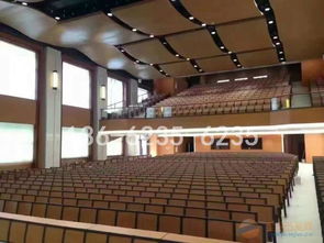 南开中学礼堂改造工程室内弧面木纹铝单板案例